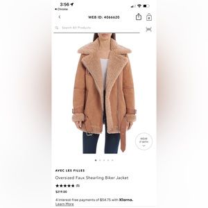 Avec Les Filles Brown Coat